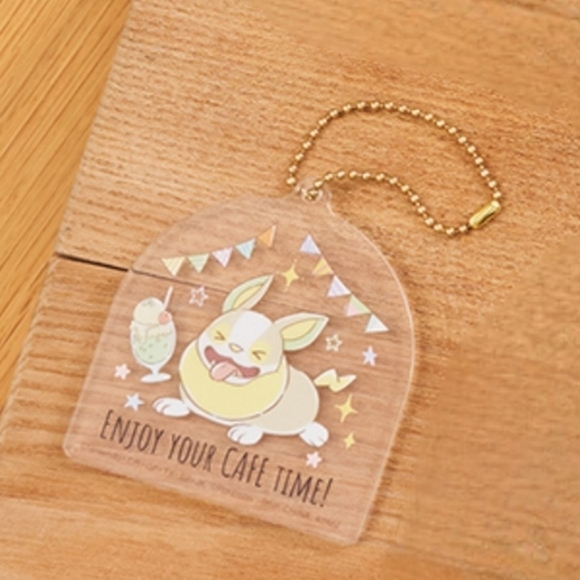 Pokemon Yamper Acrylic Keychain - Picture 6 of 6